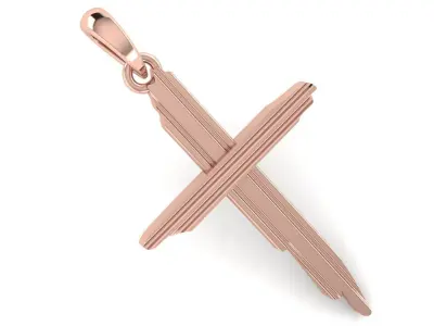 CROSS PENDANT CR190 3D print model