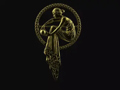 Brooches  Rene Lalique  3D print model