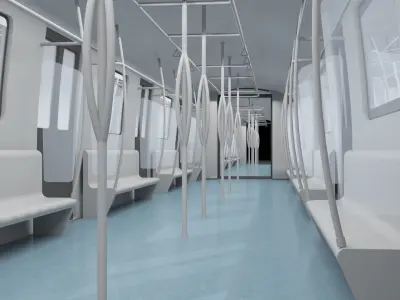 Delhi Metro 3D model