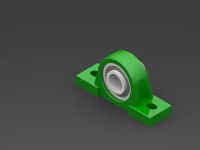 Bearings bearing block 3D model