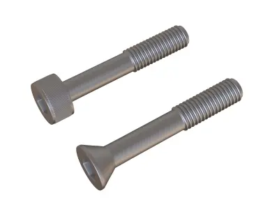 Socket screws 3D Model 3D model