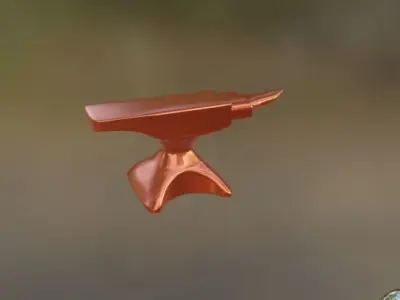 Anvils anvil Free low-poly 3D model