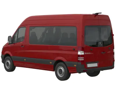 Mercedes-Benz Sprinter Minibus L2H2 3D model