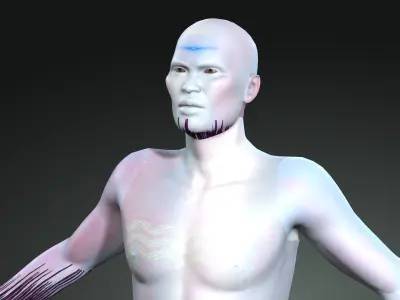 37-B  4K Animasyon For game Low-poly 3D model
