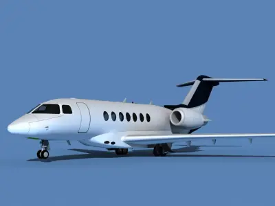 Hawker Siddley 4000 V04 3D model