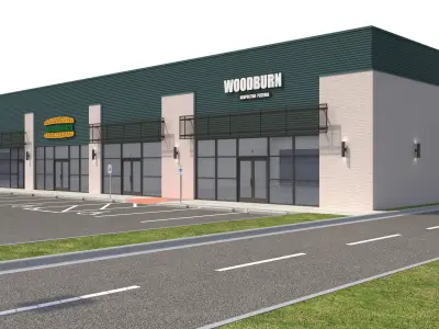 Retail-191 Retail Store 3D model