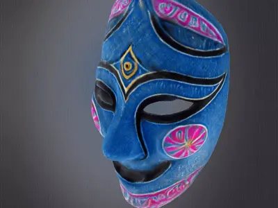 Party mask 3D print model