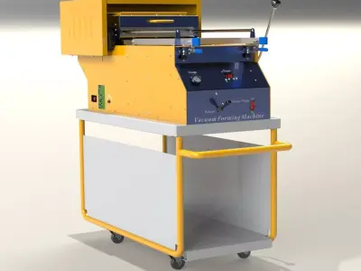 Vacuum Forming Machine 3D model