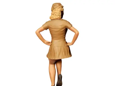 N6 Pin-up girl 3D print model