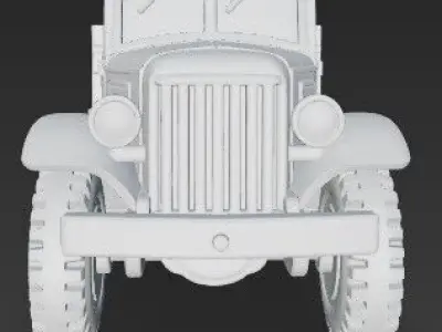 Classic Military Ammo Truck2 3D print model