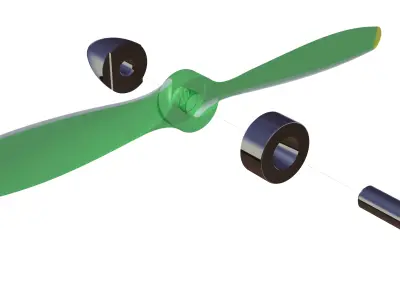 PROPELLER SPINNER AP-SP-001 3D print model