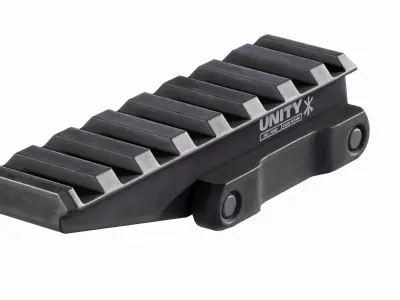 Unity FAST Optic Riser Low-poly 3D model