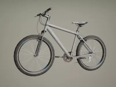 Bike 01 Low-poly 3D model purchase