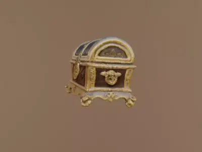 Treasure Chest - Nautic 3D model