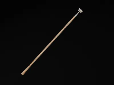 Cannon Wormer Low-poly 3D model