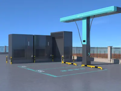 BYD Flash Charge 3D model