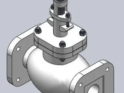 Valves ball valve Free 3D model