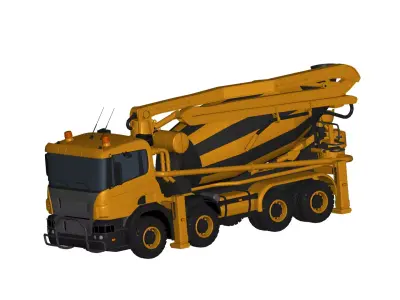  Mixer Track 3D model
