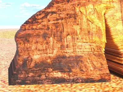 Elephant Rock 3D model
