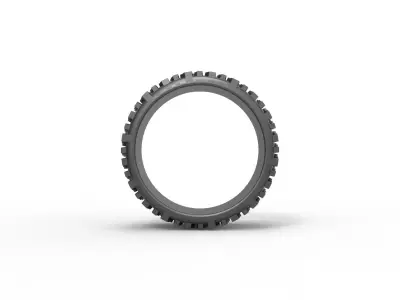 Super Swamper Bogger tire Ring 3D print model