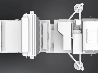 AN TPQ53 Radar scale model 3D print model