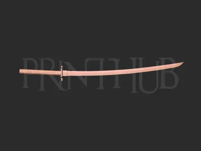 Bleach ichigo katana 3D print model purchase