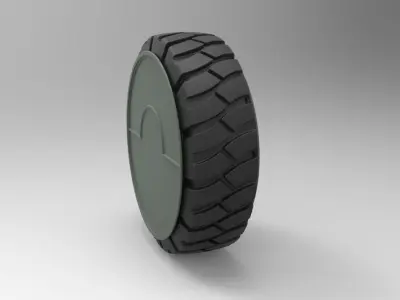 Offroad wheel 4 3D model