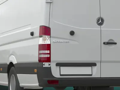 Mercedes-Benz Sprinter 2015 Panel Van MAXI 3D model