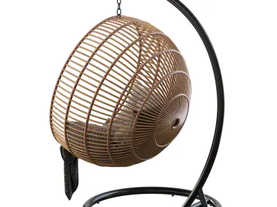 Armchair Suspendre Bosseda 3D model