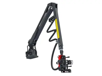 Forestry Crane 3D model