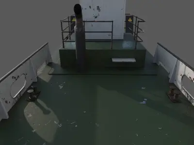 Aeronaut Ramborator tug boat 3D model