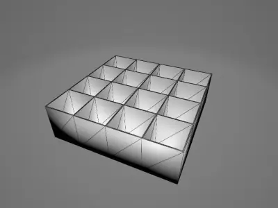 Ammo-Box Inlays for military tabletop games 3D print model