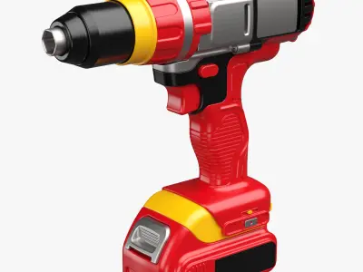  Hand Drill 10 3D model