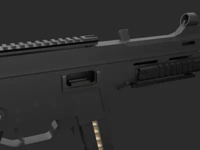 HK UMP - Game Ready Low-poly 3D model