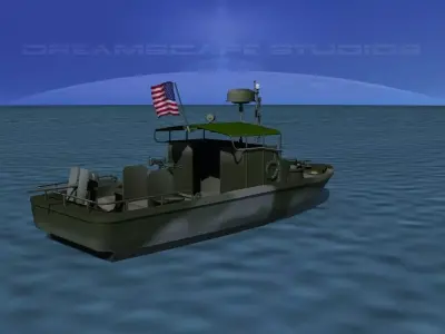 PBR Patrol Boat Riverine 3D model from CGTrader