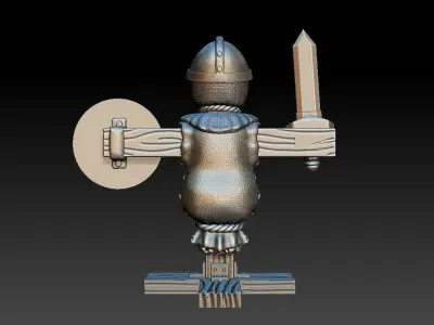 FIGHTING TRAINING DUMMY 3D print model