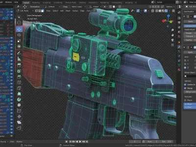 Concept AK-47 3D model
