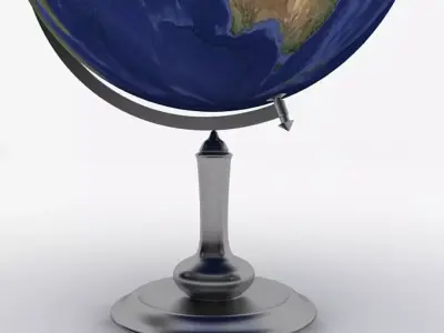Antique Globe 3D model