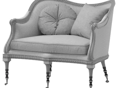 ronald phillips armchair 123 3D model