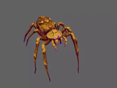 Spider 3D model 20