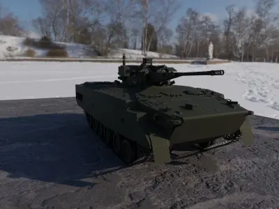 2s38 derivaciya-pvo 3D model