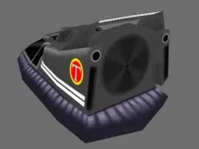 BHoverCraft hovercraft 3D model