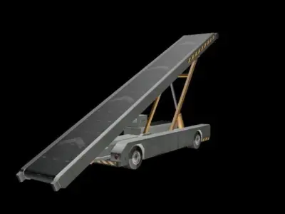 Airport Bundle - 41 Models Low-poly 3D model