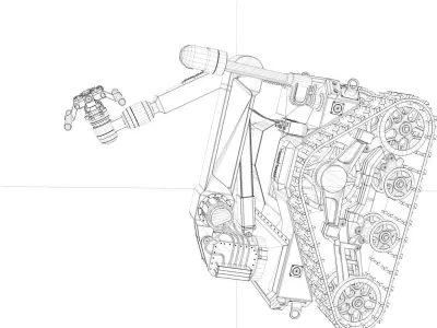 Harris  Multi Mission Robotic System 3D model