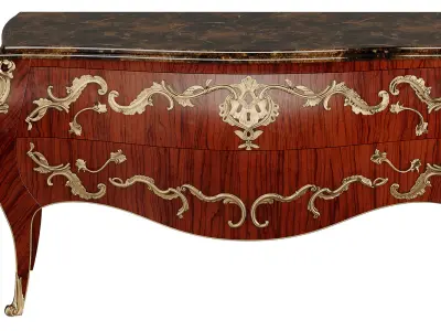 6706 - P Commode  3D model