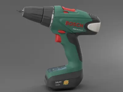 Cordless drill screwdriver Bosch PSR 14 4 LI 2 3D model