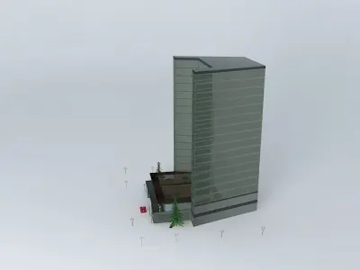 Hotel Pier Free 3D model