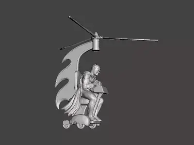 The Whirley Bat 3D model