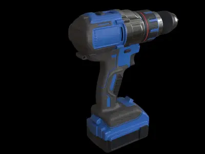 Electric Drill 3D model purchase
