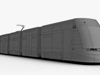 Tram Bombardier Flexity Freedom 3D model